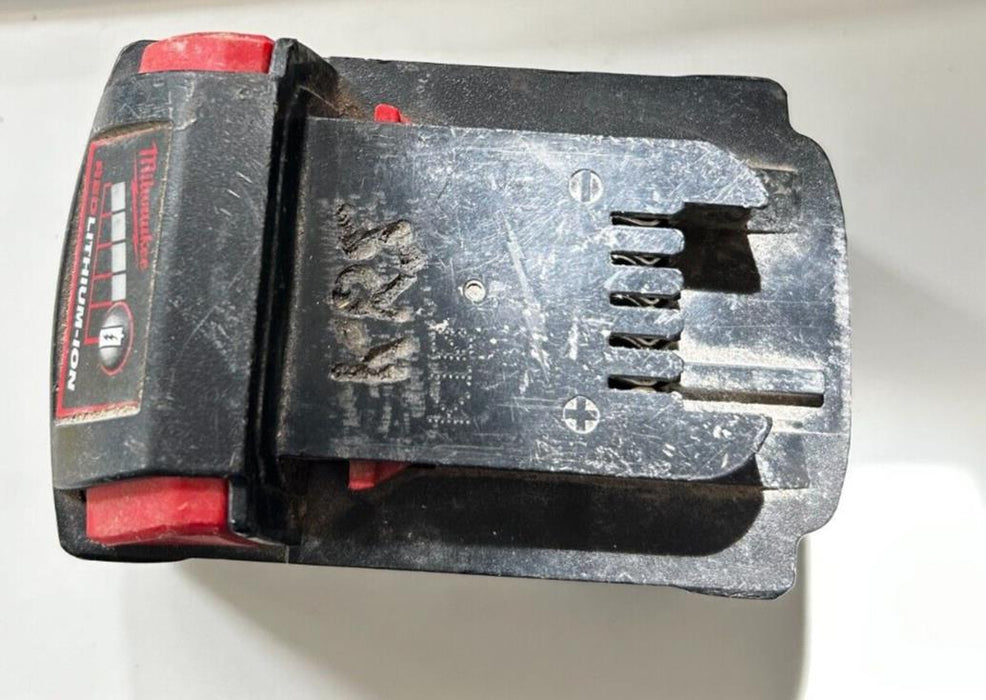 Milwaukee M18 18V 5.0Ah Li-Ion Battery Used