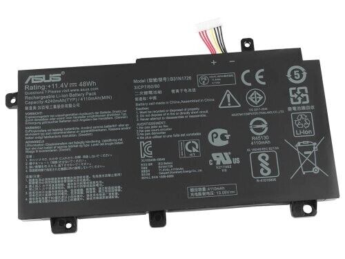 Original Asus B31N1726 Battery 48Wh 4210mAh 3-Cell