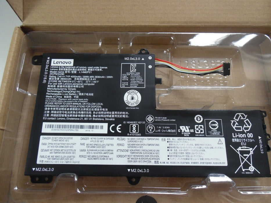 L14L2P21 L14M2P21 Battery for Lenovo IdeaPad S41-70 510S 510S-13ISK 510S-14ISK