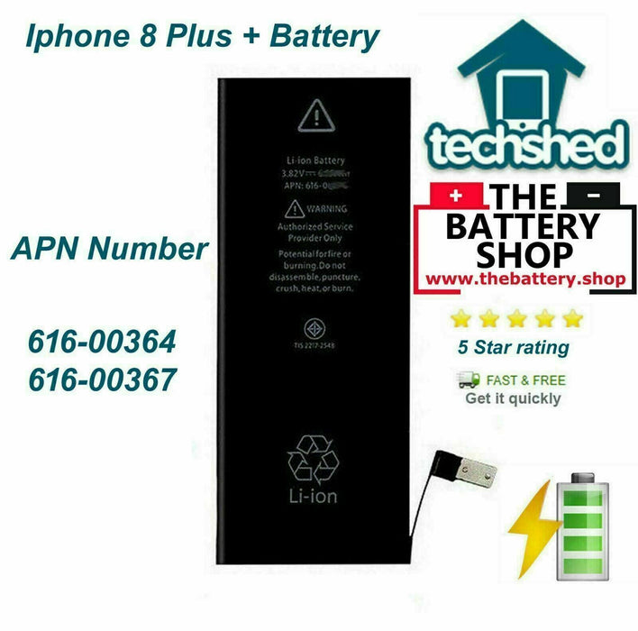 iPhone 8 Plus Battery Full Capacity 616-00364 , 61600367