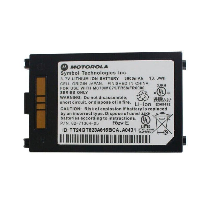 GENUINE MOTOROLA Battery For Symbol Motorola MC70 / MC75 / FR68 - 82-71364-04