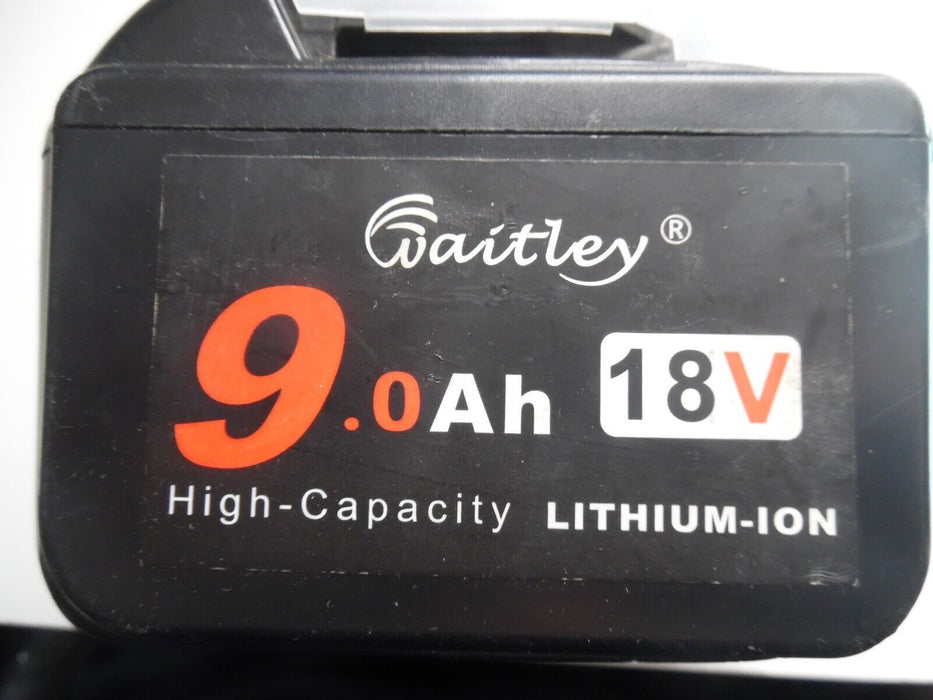 Waitley High Capacity 18V 9.0Ah Li-ion Battery Fit Makita WTL1890