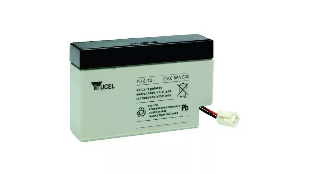 Y0.8-12 Yuasa Yucel Lead Acid Rechargeable Battery 12V 0.8Ah (Alarm Panel)