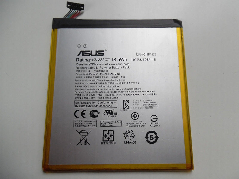 ASUS PAD ZENPAD 10 BATTERY GENUINE ORIGINAL 100% BRAND NEW - C11P1502