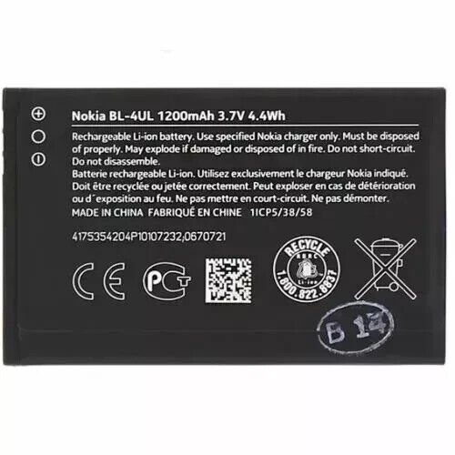 Original NOKIA  BL-4UL BATTERY for NOKIA ASHA 225, 225 DUAL,  230,  3310 (2017)