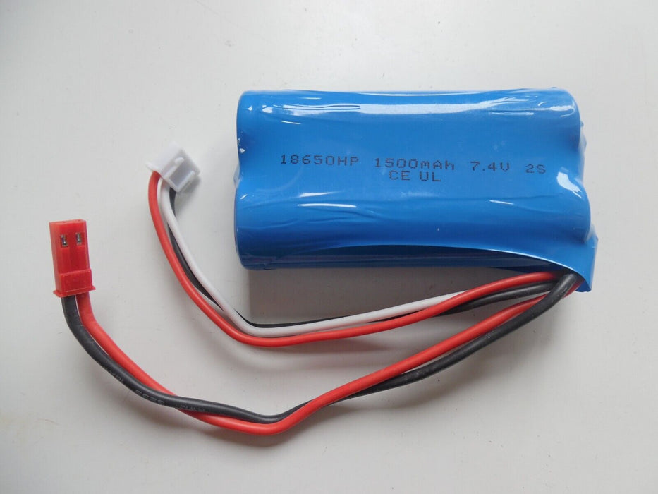 18650 1500mah 7.4v 2s ce ul battery