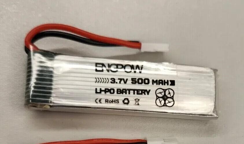 ENGPOW 3.7V 500mah Rechargeable Lipo Battery Quadcopter Drone Pack Of 1