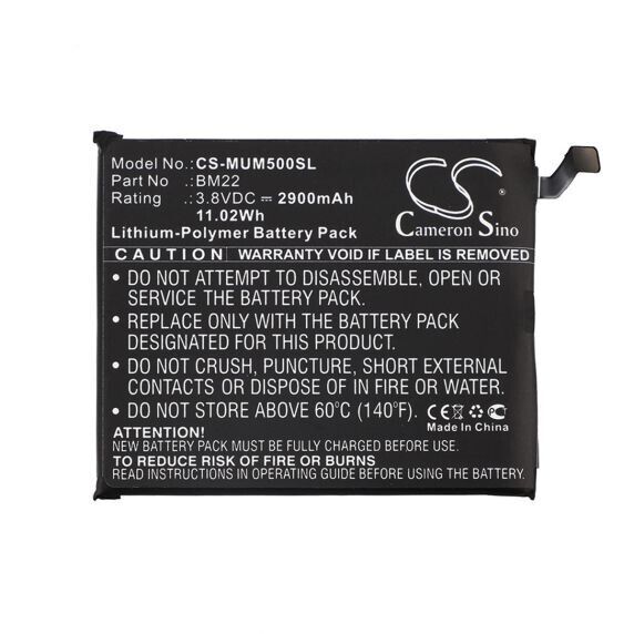 Mobile Phone Battery Xiaomi CS-MUM500SL (2900 mAh, 3.8 V)
