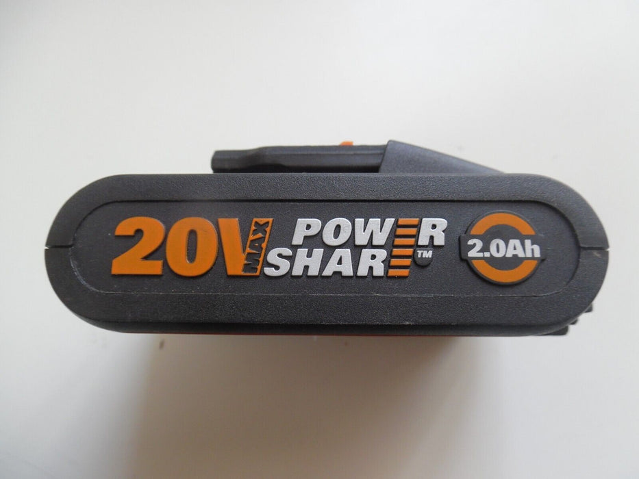 Worx WA3551 18V 20V 2.0Ah Battery Pack Genuine Powershare - Tools Li-Ion
