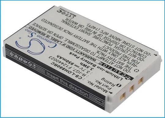 BATTERY FOR LOGITECH MX-880 1903040000, 190304-0004, 190304200, 190304-200, 1903