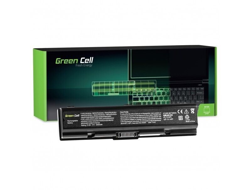 Green Cell Battery PA3534U-1BRS for Toshiba Satellite A200 A300 A305 A500 A505 L