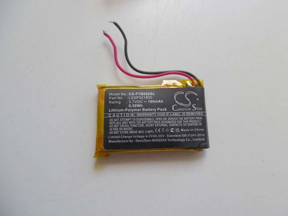 Smartwatch Battery Fitbit CS-FTB002SL (160 mAh, 3.7 V)