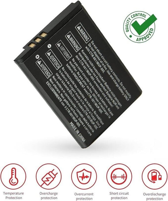 SuperSmashMedia® - 1300mAh Replacement Battery Pack Kit for Nintendo 3DS Console