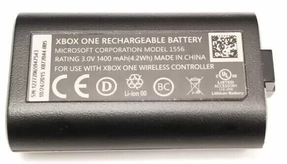 OEM Microsoft Battery For Xbox One Wireless Controller 1400mAh Rechargeable