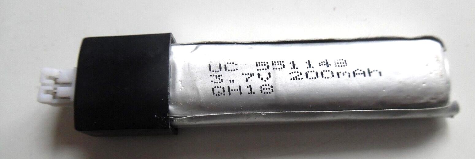 551149 battery 200mAh qh18 lipo 1s