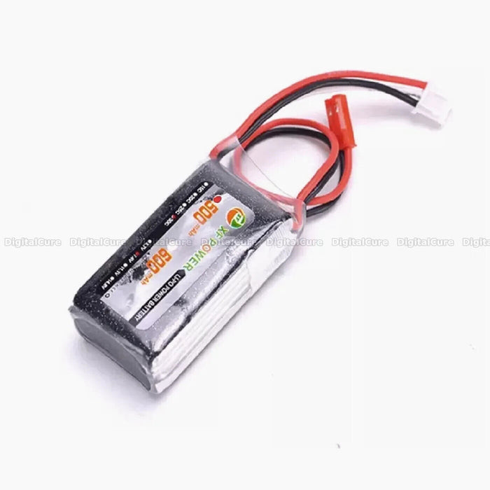 RC Battery XF Power 500mAh 7.4V 2S 30C JST Lipo for Car Truck Boat Drone