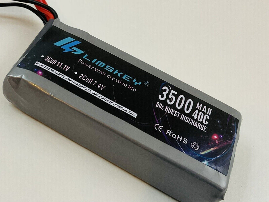 7.4v 2s Lipo 3500mah 40/60C WLtoys 1/14 1/12 144001 124017-19 12423 - 29