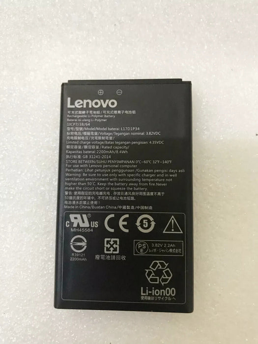 L17D1P34 NEW Battery Li-ion High Quality For Lenovo Mobile Phone 2200mAh