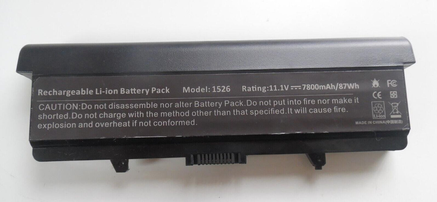 Replacement 6 cell battery For Dell Inspiron  1526