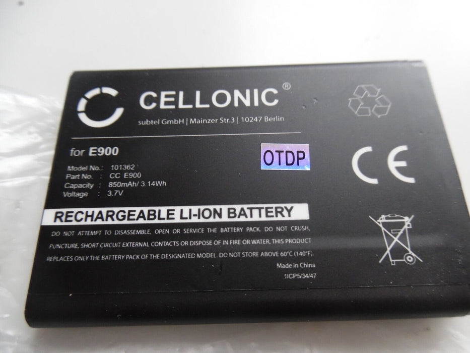 Replacement Battery For SGH E250 E900 GT E1080i E1200 Cellonic