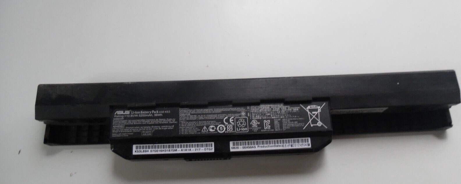 6CELL 5200mah Laptop Replacement Battery for ASUS K53 K53E X54C X53S X53 K53S