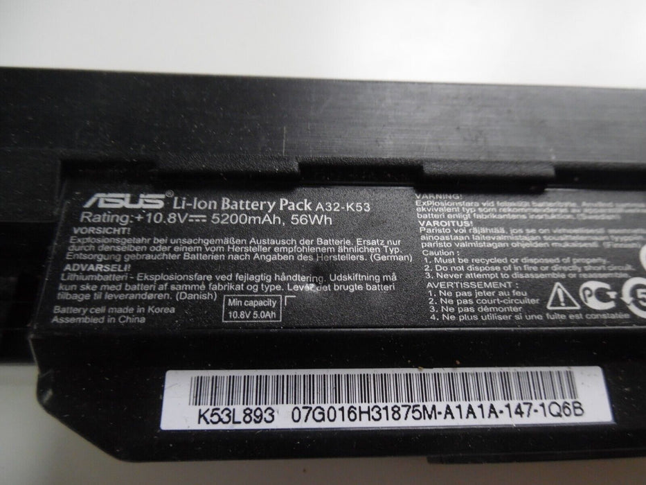 Laptop Battery for ASUS A32-K53