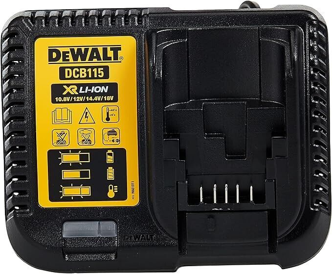 DEWALT DCB115 DEWDCB115 DCB115-GB XR Multi Voltage Li-Ion Battery Charger 10.8V,
