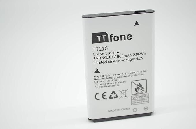 TTfone Original Spare Battery for TTfone Mobile Phones (for TT110)