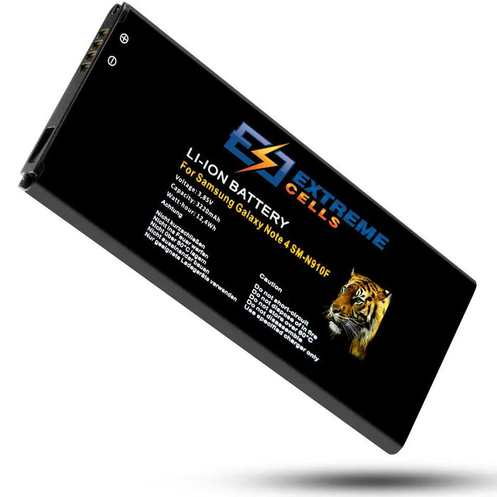 Extremecells battery for Samsung Galaxy Note 4 SM-N910F EB-BN910B Akku