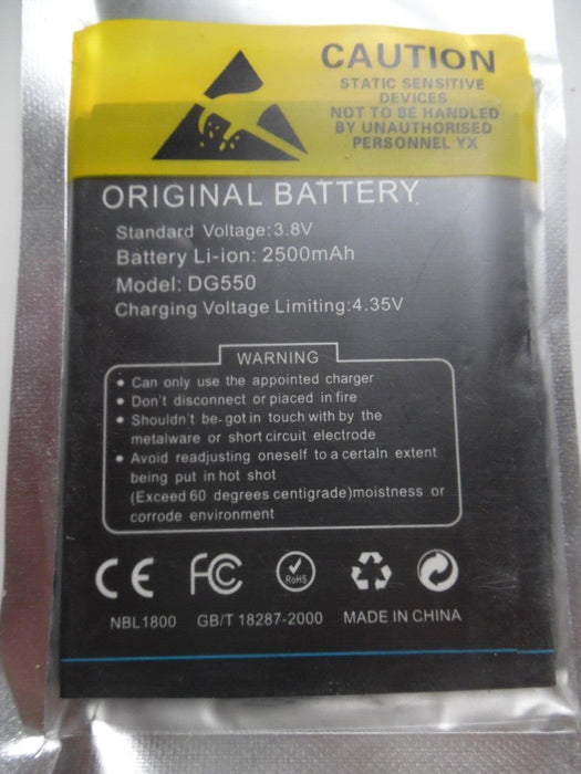 DG550 Battery 2500mAh for Doogee Dagger DG550