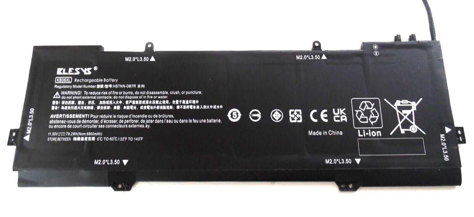 Blesy KB06XL Battery Compatible with Spectre X360 15-BL002XX 15-BL001NG 15-BL075