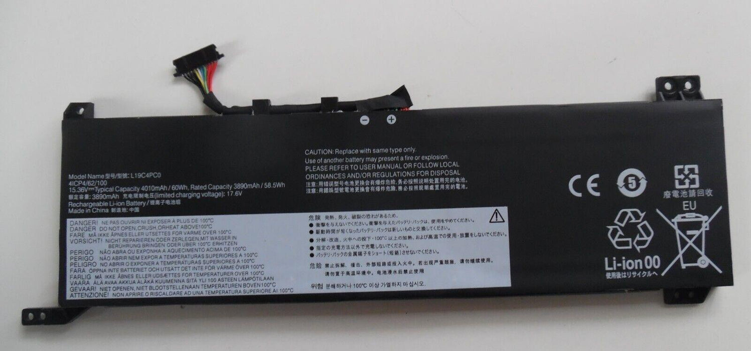 Replacement Laptop Battery L19C4PCO For Lenovo 4010mAh