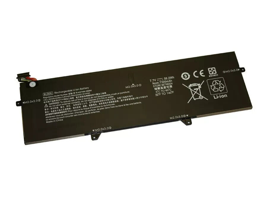 Laptop Battery for HP Elitebook X360 1040 G5 G6  BL04XL 7300mAh