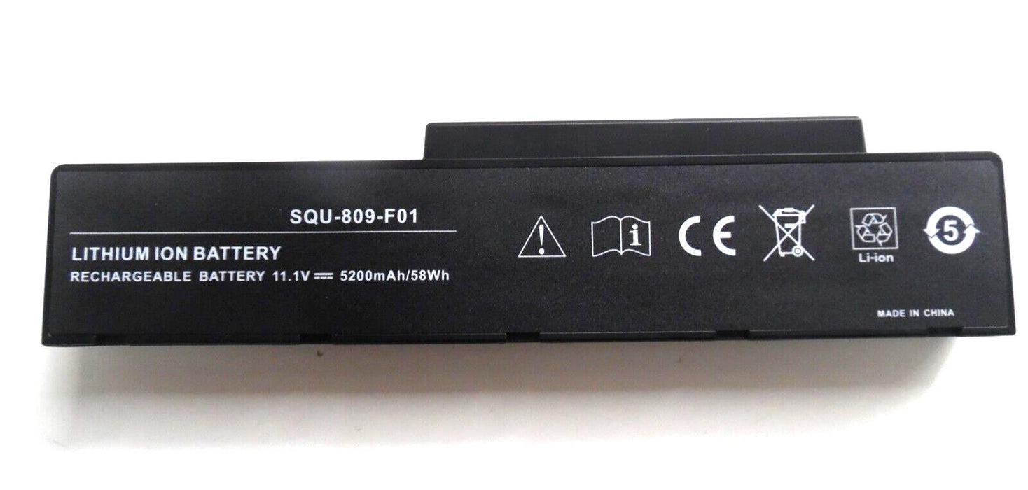 Battery 5200mAh for Fujitsu Siemens SQU-809-F01, SQU-809-F02