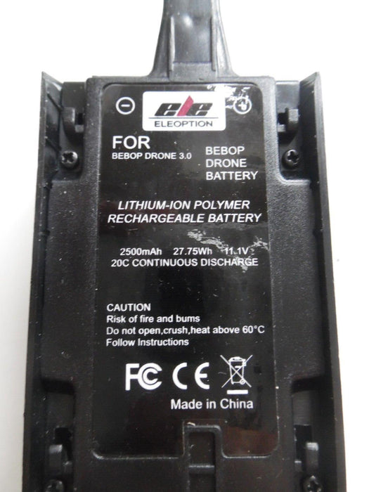 Bebop drone 3.0 battery eleoption 2500mAh 27.75Wh