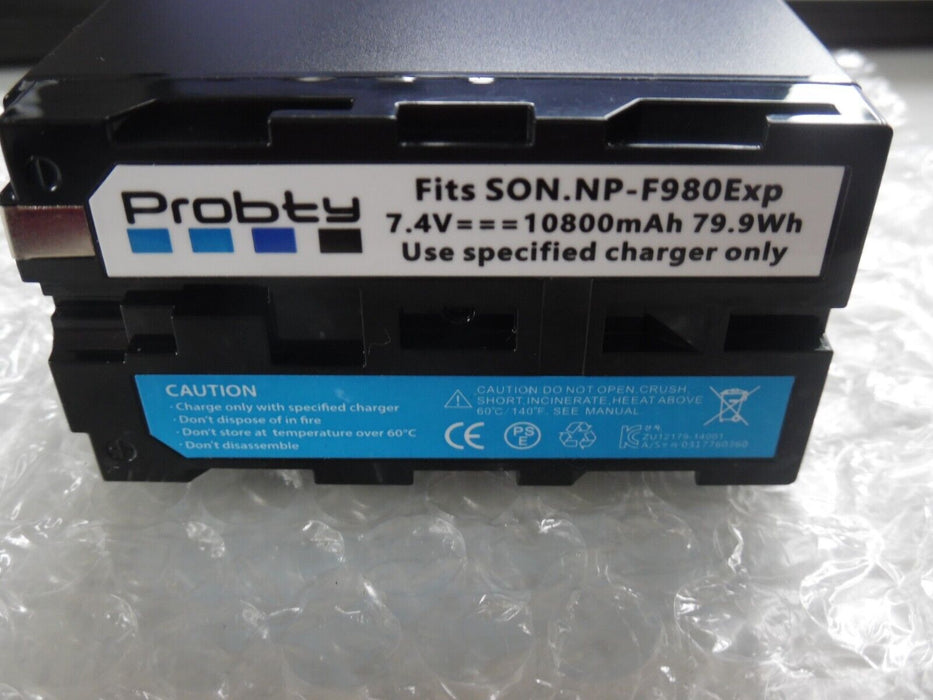 1 x np-f980 battery for Sony Cam