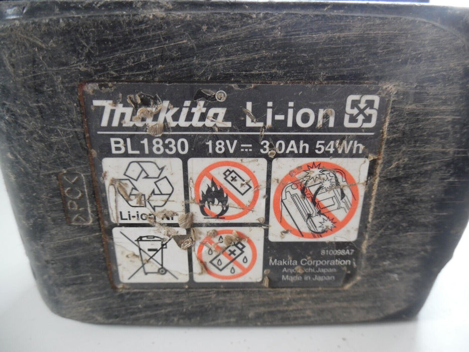 Original bl1830 makita battery 18V 3.0Ah 54Wh