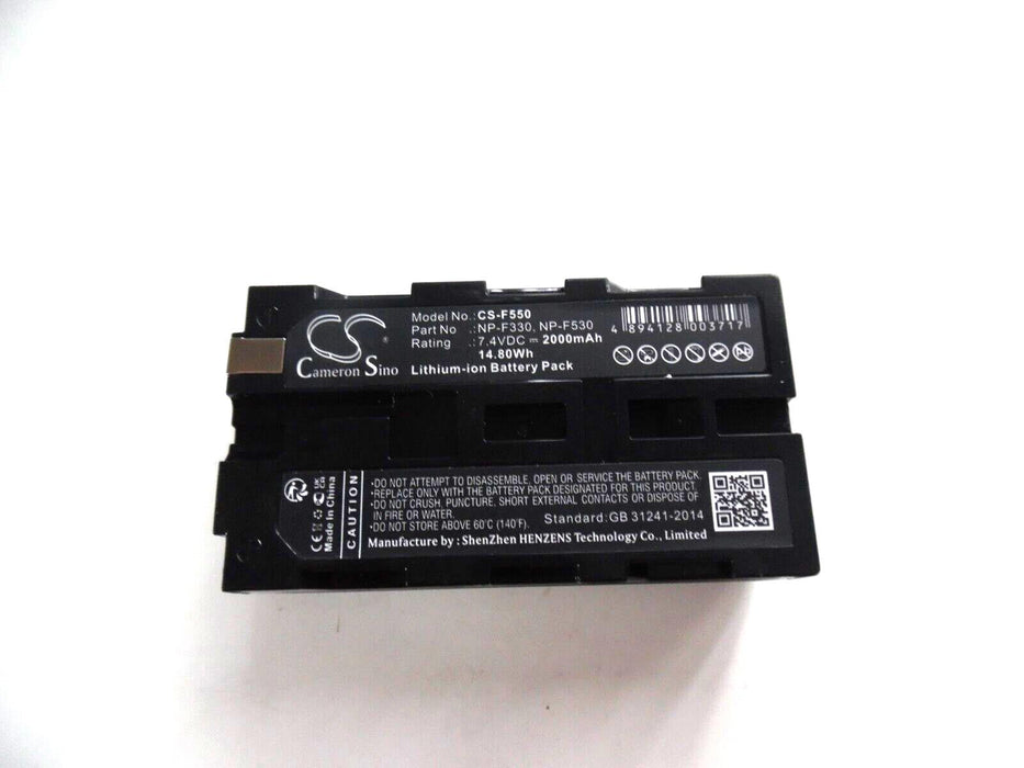 cs-f550 battery 2000mAh for Sony CS-F550 CS F750 CS F930