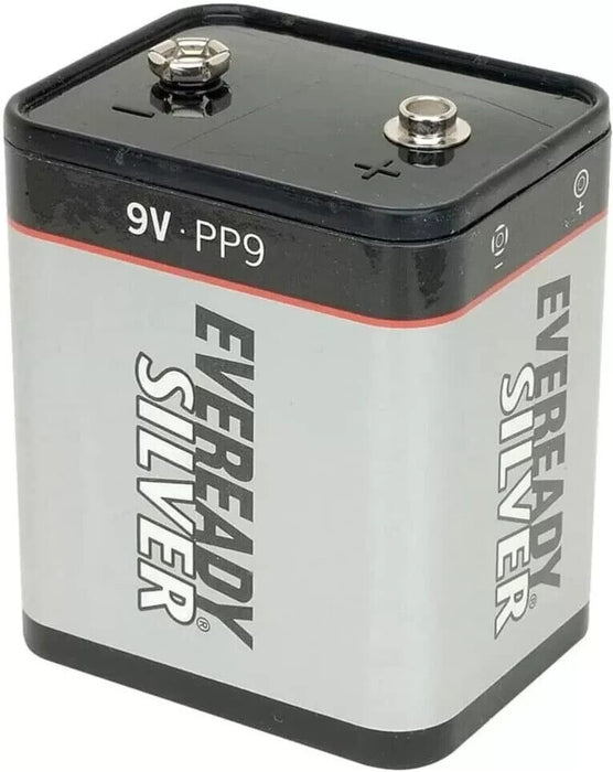 EverReady PP9 9v Zinc Chloride Battery 6F100 PP9RZ/B Roberts Radio Lantern Torch