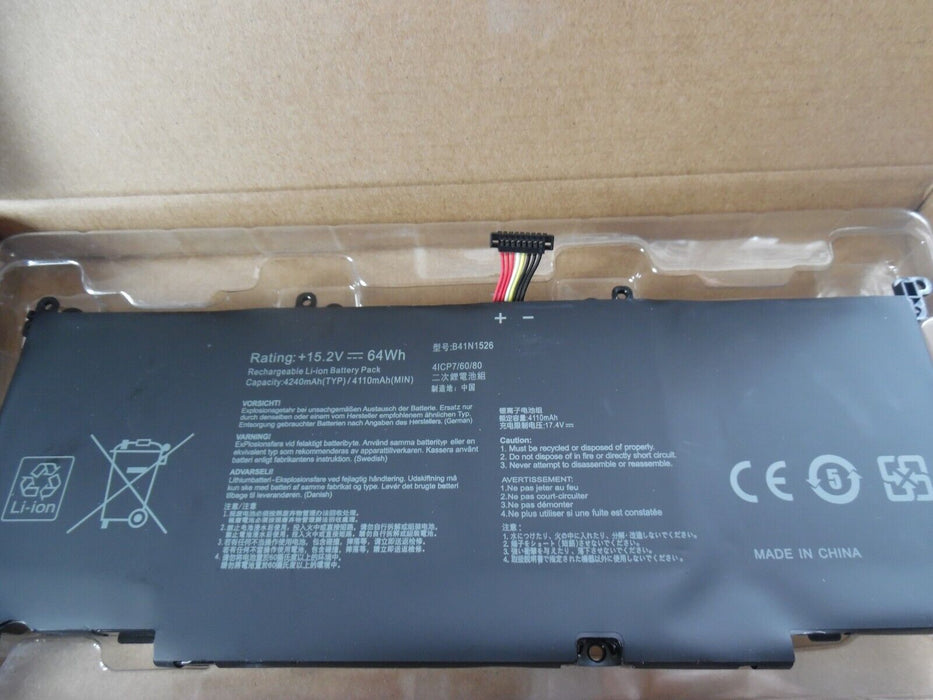 B41N1526 Battery For Asus ROG Strix GL502 GL502V GL502VM S5 S5VT6700