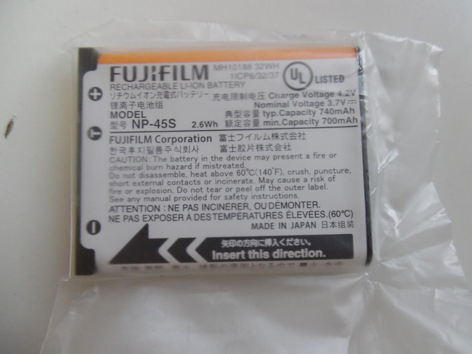 Original FujiFilm NP-45S Battery for FinePix J20 J26 J27 J30 J35 Z71