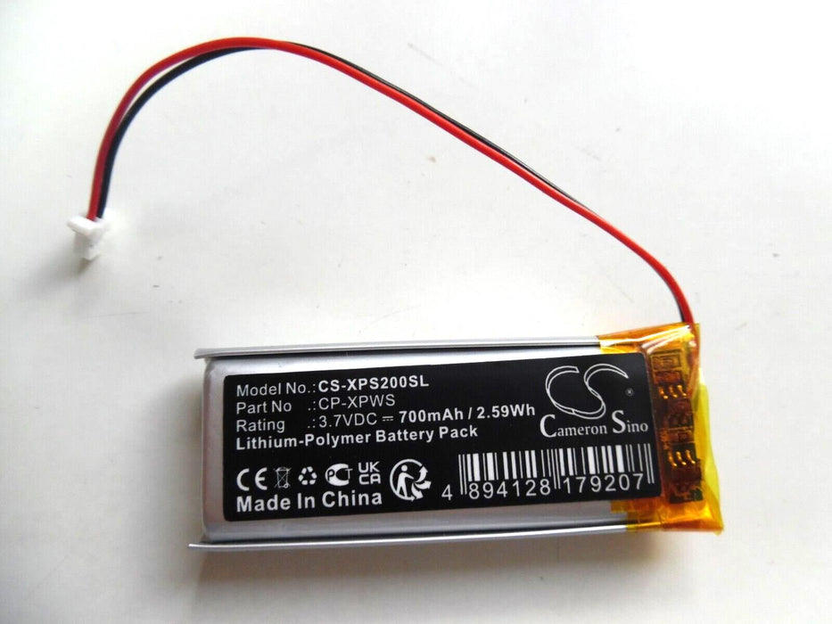Xp Deus MI-4 PINPOINTERS battery CS-XPS200SL 700mAh