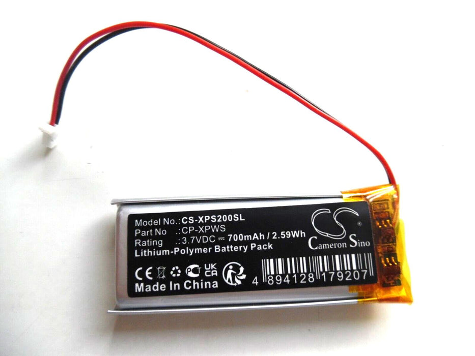 Xp Deus MI-4 PINPOINTERS battery CS-XPS200SL 700mAh