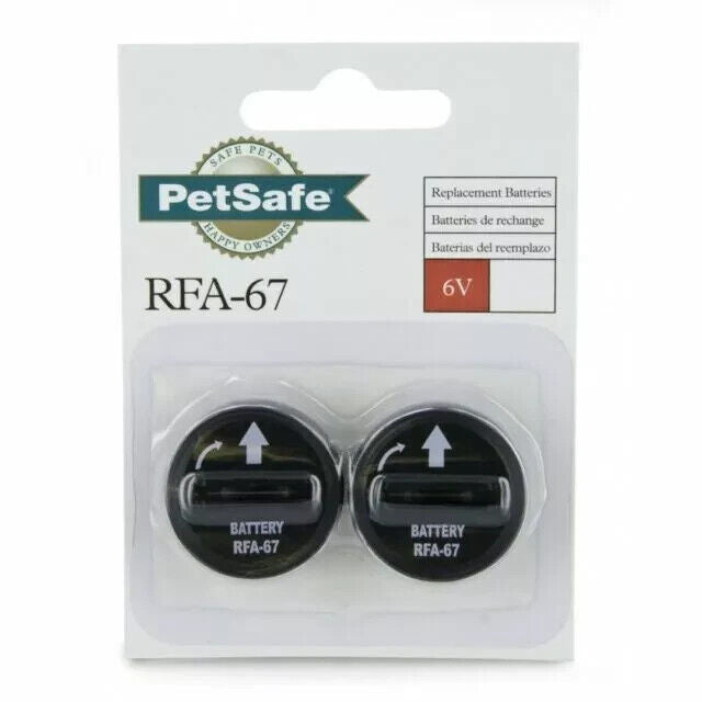 PetSafe RFA-67 6V Battery for Dog Collar, Pack of 2