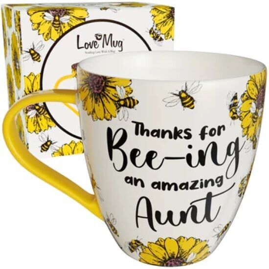 Love Mug: Aunt Coffee Mug | Mother's Day Gift | Personalised Auntie Gifts