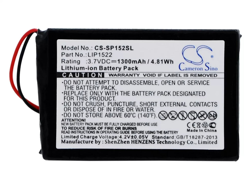 Battery For SONY CUH-ZCT1H CS-SP152SL