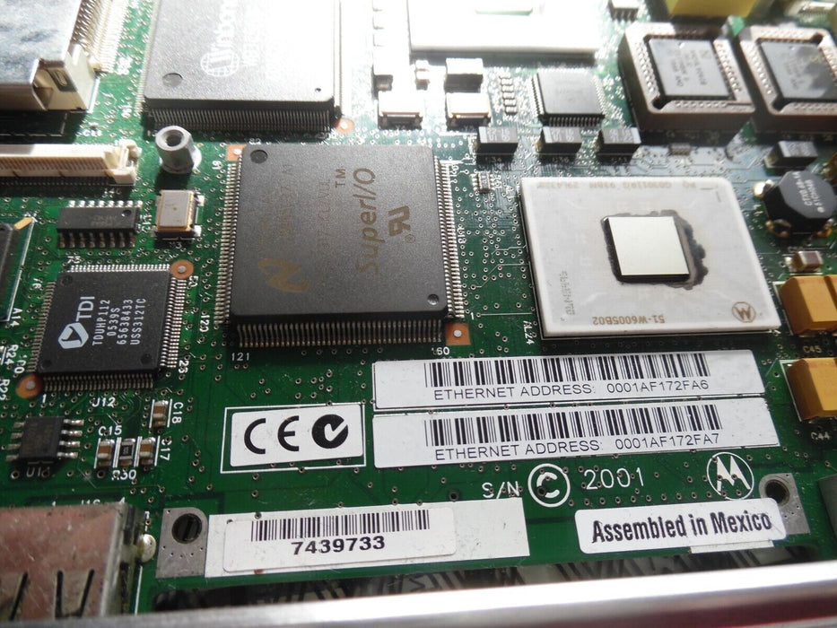 motorola mezzanine card mcp820