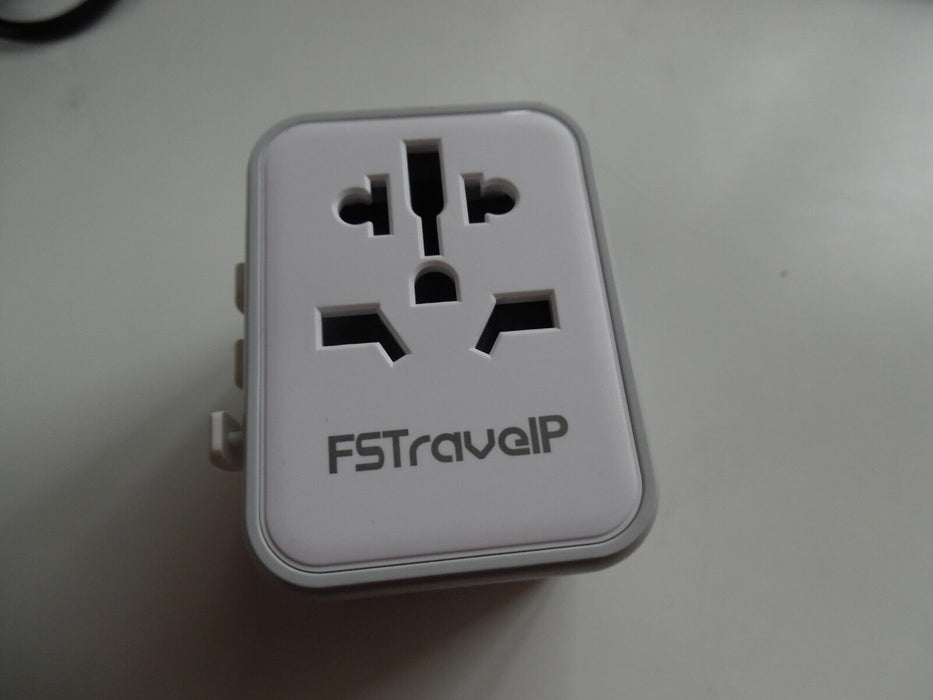 fst travel plug 637a UK EU USA/AUS adapter