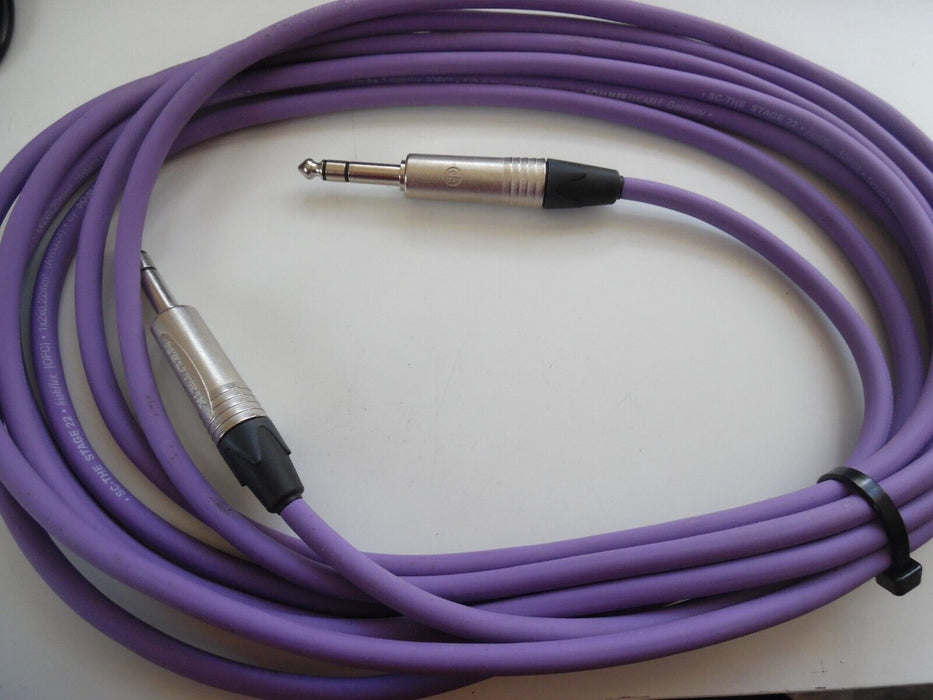 neutrix guitar jack cable 1 x 2 x 0.22m purple sommer cable