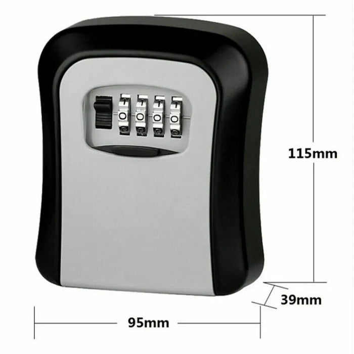 Key Safe Box 4 Digit Wall Mounted Outdoor High Security Code Lock